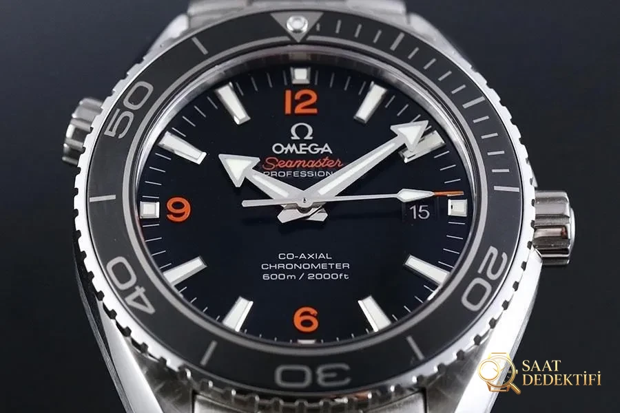 VS Factory Omega Seamaster 600M 232.30.42.21.01.003 replika kol saati - 42 mm - Bilezik, Toka ve Klips Mekanizması