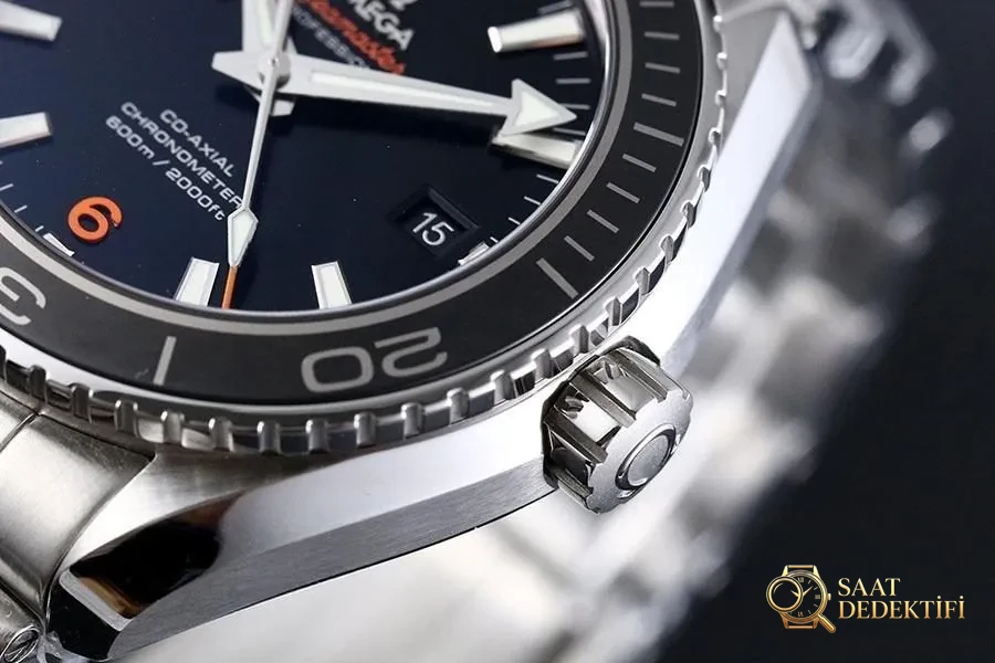 VS Factory Omega Seamaster 600M 232.30.42.21.01.003 replika kol saati - 42 mm - Makro Kadran ve İndeks İşçiliği