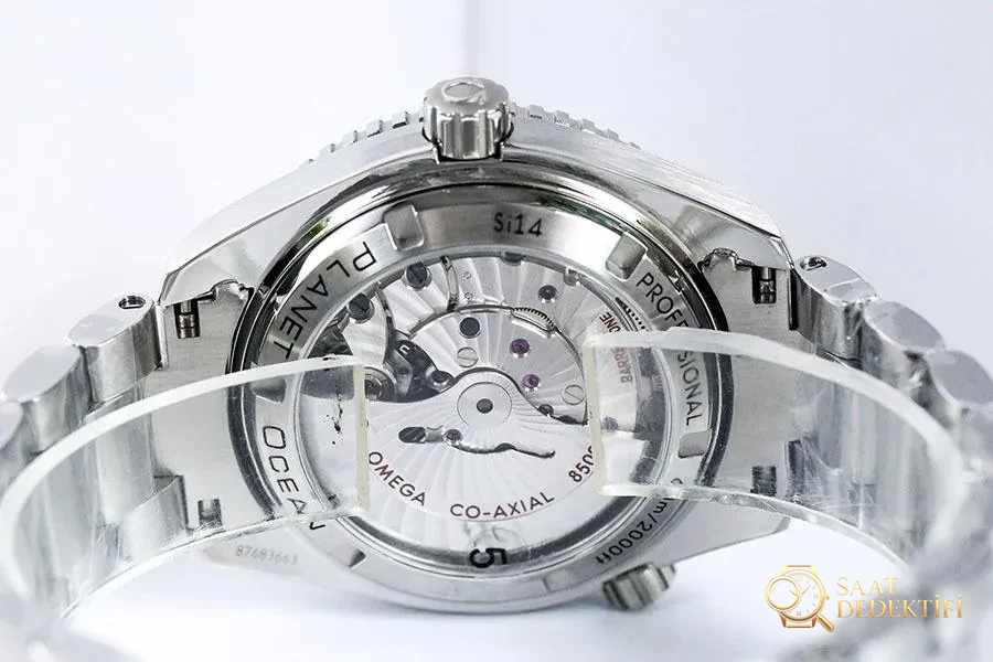 VS Factory Omega Seamaster 600m 232.32.46.21.01.003 Replika Saat - 45.5 mm - Klips Kilidi ve Lazer Damgalar