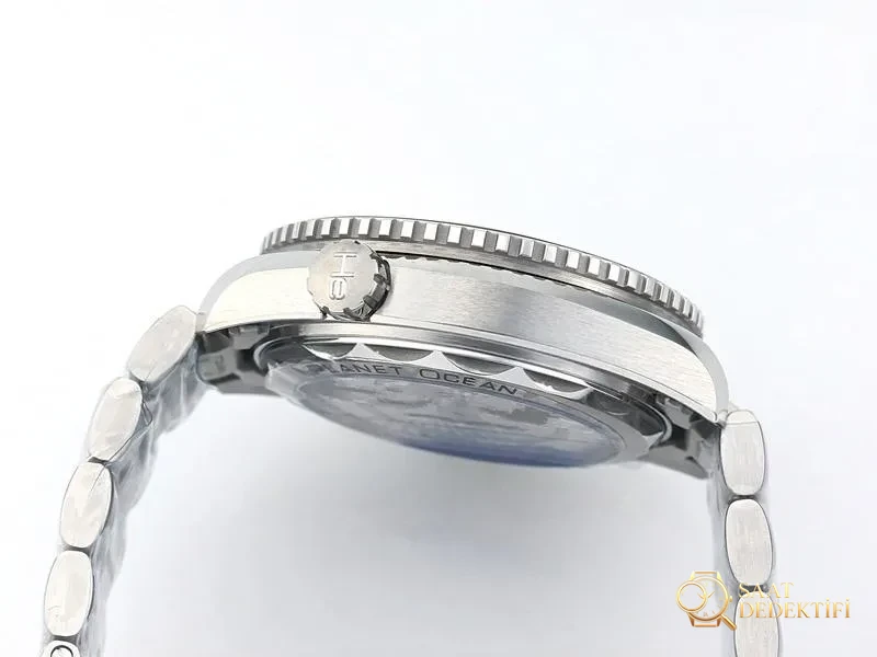 VS Factory Omega Seamaster 600M Çeyrek Turuncu replika saat-VS saat - Klips Kilidi ve Lazer Damgalar