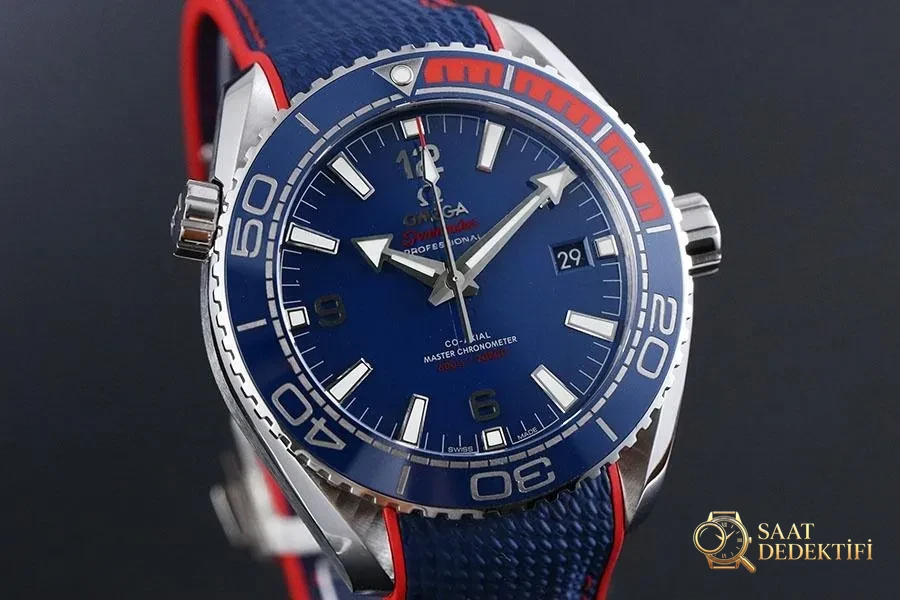 Реплика олимпийских наручных часов VS Factory Omega Seamaster 600M «Cola Bezel» в Пхенчхане - 522.32.44.21.03.001 - Детали циферблата и качество изготовления безеля