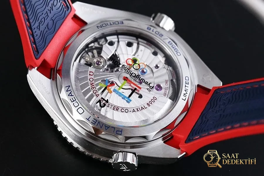 Реплика олимпийских наручных часов VS Factory Omega Seamaster 600M «Cola Bezel» в Пхенчхане - 522.32.44.21.03.001 - зажим с замком и лазерные штампы