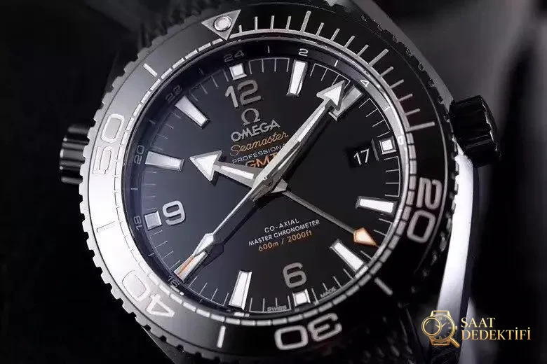 VS Factory Omega Seamaster 600M Deep Black Kol Saati İncelemesi - Kadran Detayı ve Bezel İşçiliği