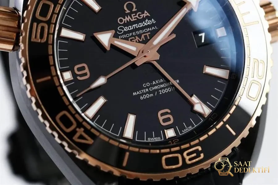 VS Factory Omega Seamaster 600M Deep Sea King saat incelemesi - Makro Kadran ve İndeks İşçiliği