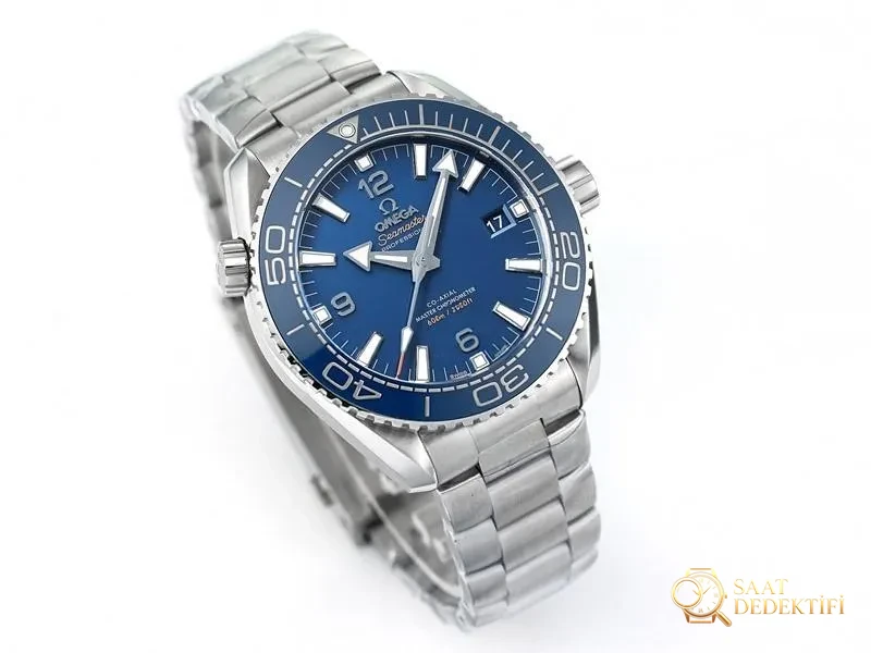 VS Factory Omega Seamaster 600M mavi kadran replika kol saati - VS saat - Kasa Profili ve Kurma Kolu İncelemesi