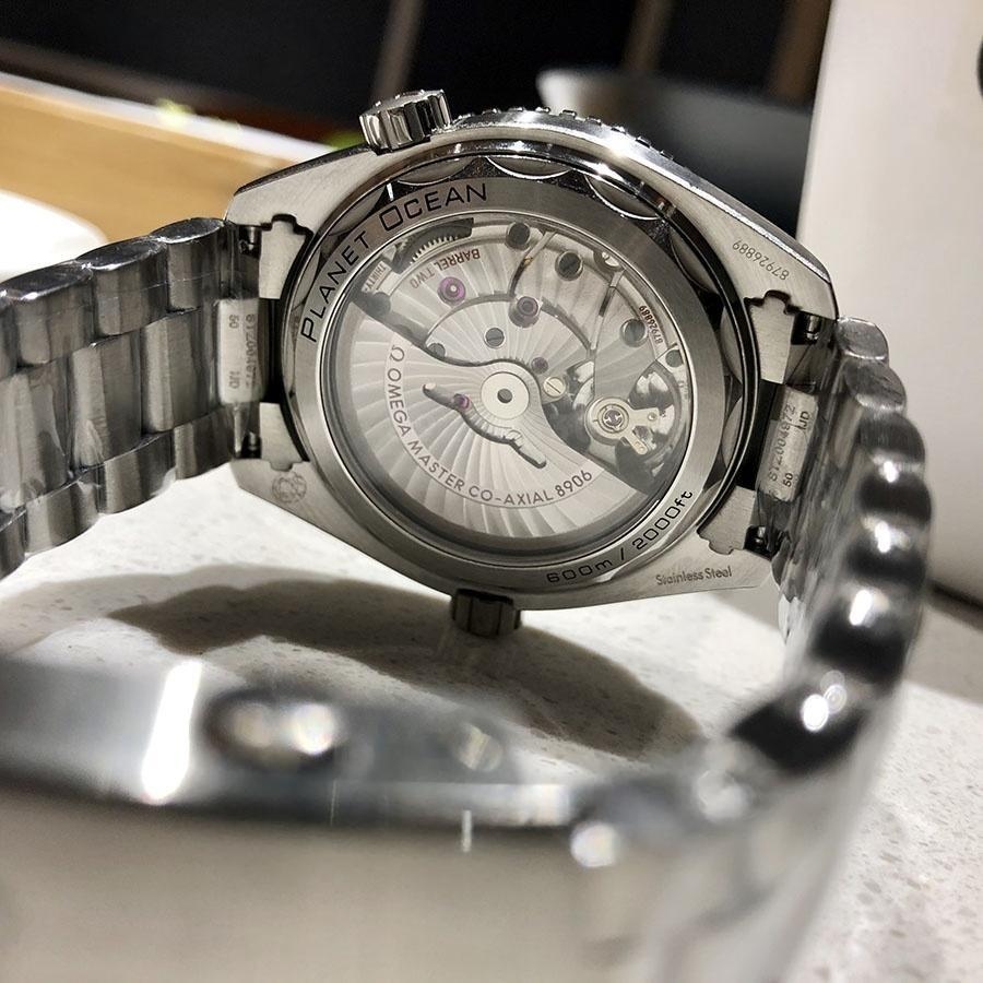 VS Factory Omega Seamaster 600M «Taici Bezel» Replika Saat - 215.30.44.22.01.001 — 6. fotoğraf