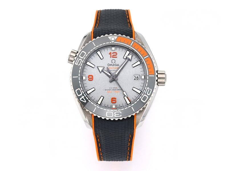 VS Factory Omega Seamaster 600M Titanyum Versiyon Çeyrek Turuncu Replika Kol Saati - VS Saat — 1. fotoğraf
