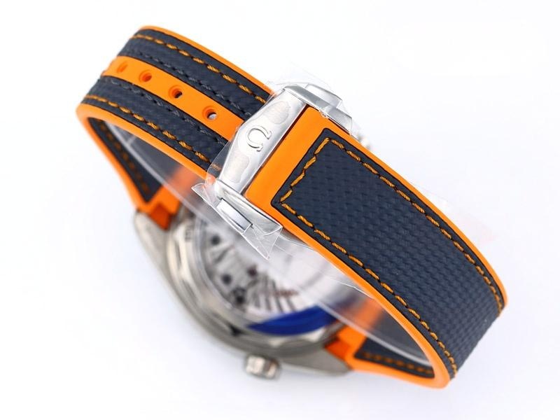 VS Factory Omega Seamaster 600M Titanyum Versiyon Çeyrek Turuncu Replika Kol Saati - VS Saat — 7. fotoğraf