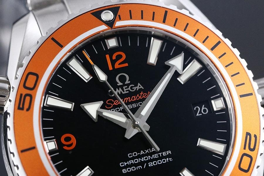 VS Factory Omega Seamaster 600m «Turuncu Bezel» Replika Saat - 45,5 mm — 3. fotoğraf