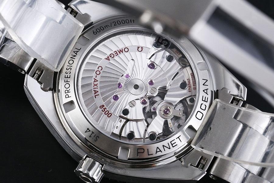 VS Factory Omega Seamaster 600m «Turuncu Bezel» Replika Saat - 45,5 mm — 7. fotoğraf