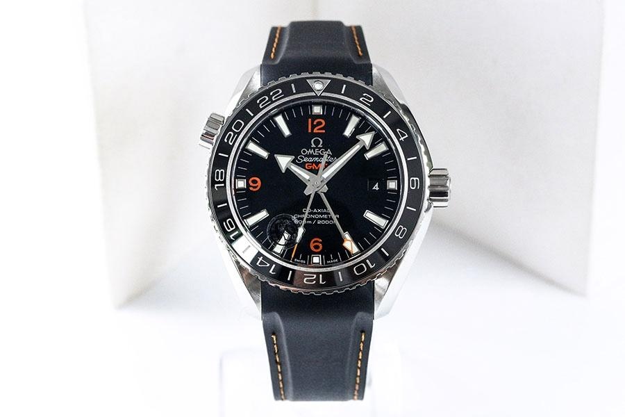 VS Factory Omega Seamaster 600m «Turuncu Yazılı GMT» Replika Kol Saati - 232.32.44.22.01.002 — 1. fotoğraf