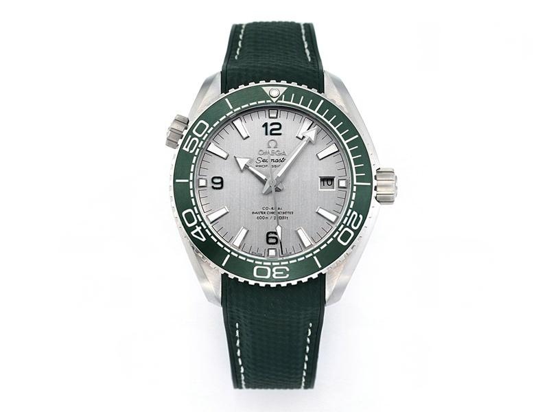 VS Factory Omega Seamaster 600M yeşil çelik replika kol saati - VS saat — 1. fotoğraf