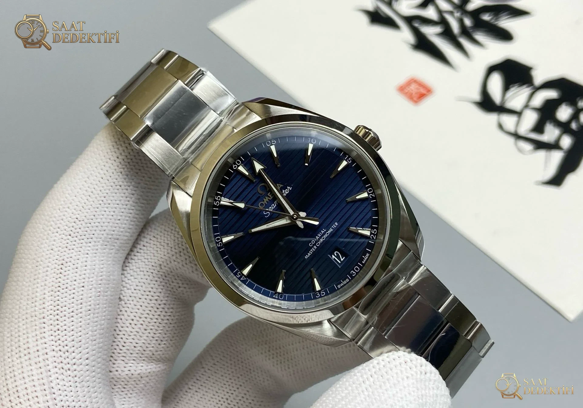 VS Factory Omega Seamaster Aqua Terra 150M 38mm Kompakt Kasa İncelemesi - Makro Laboratuvar ve Detay İncelemesi