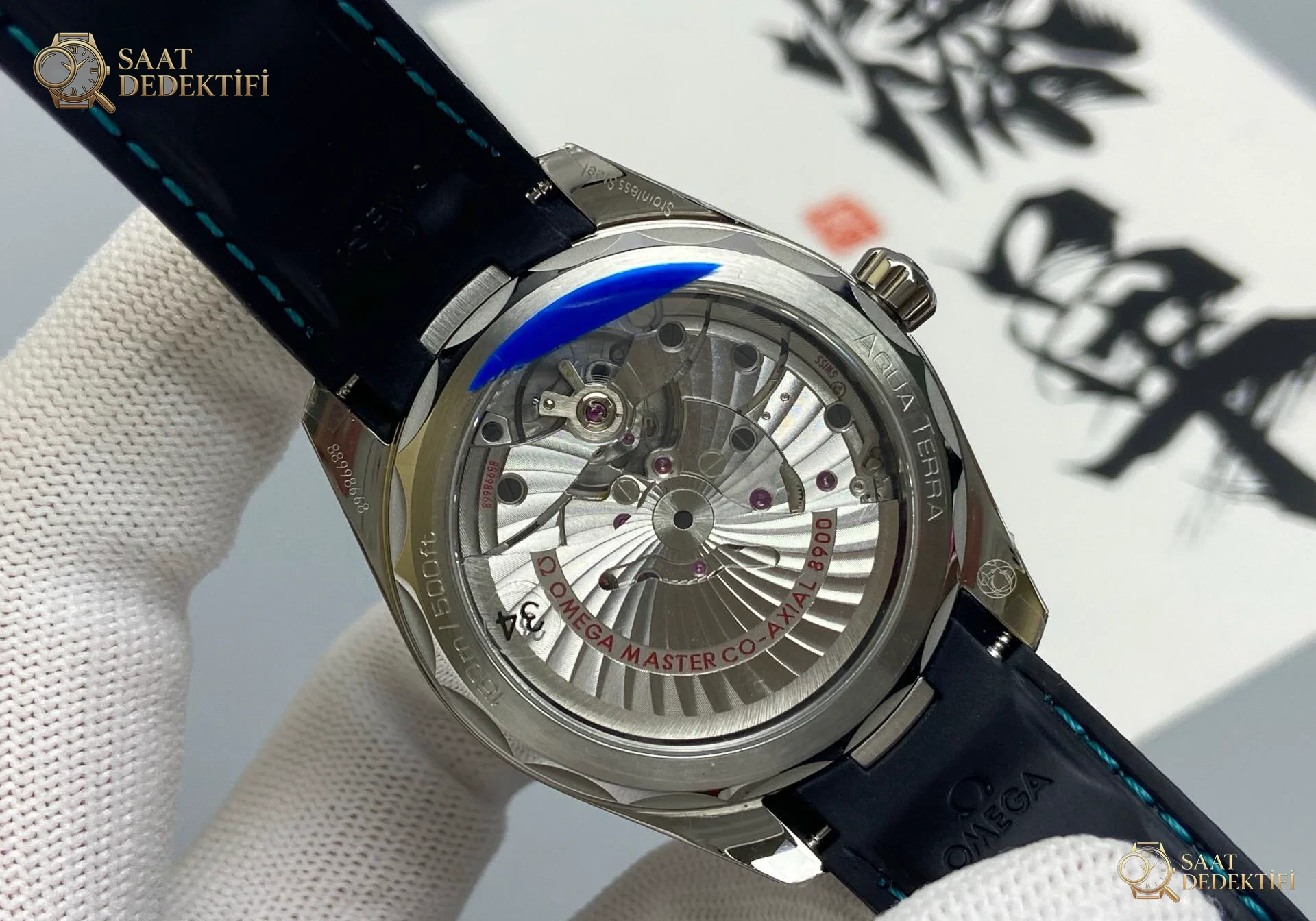 VS Factory Omega Seamaster Aqua Terra 150M Dumanlı Turkuaz Kadran & Koyu Seramik Bezel İncelemesi - Makro Laboratuvar ve Detay İncelemesi