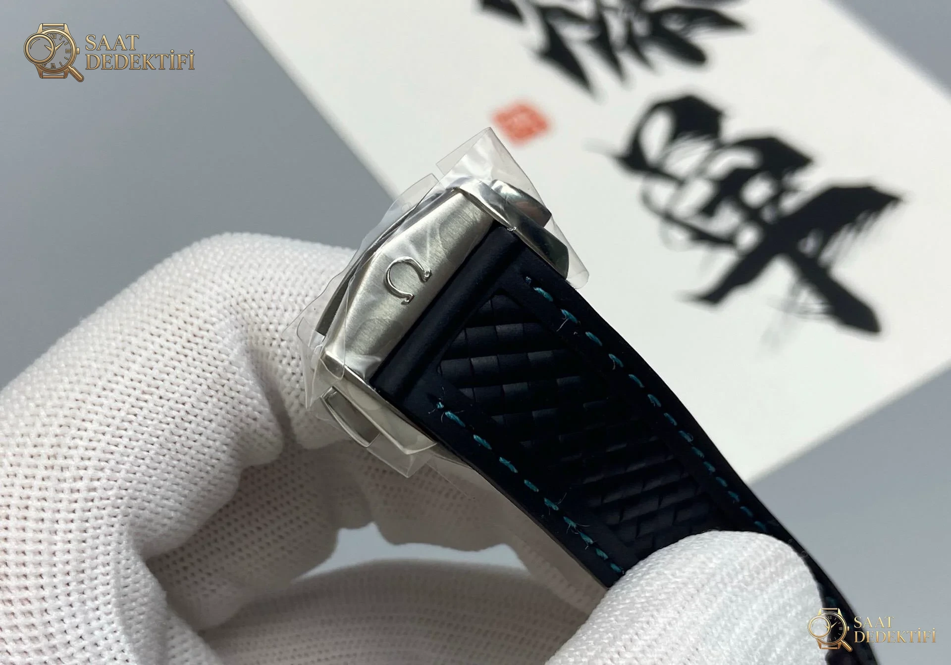 VS Factory Omega Seamaster Aqua Terra 150M Dumanlı Turkuaz Kadran & Koyu Seramik Bezel İncelemesi - Makro Laboratuvar ve Detay İncelemesi