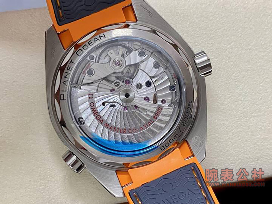 VS Factory Omega Seamaster çeyrek turuncu gri kadranlı replika saat nasıl — 3. fotoğraf