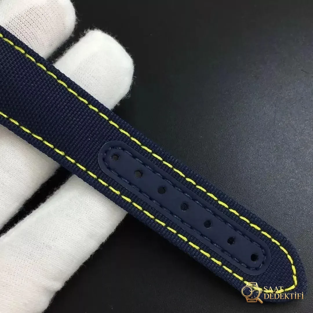 VS Factory Omega Seamaster James Bond 007 mermi tasarımlı kumaş kayışlı saat incelemesi - Klips Kilidi ve Lazer Damgalar