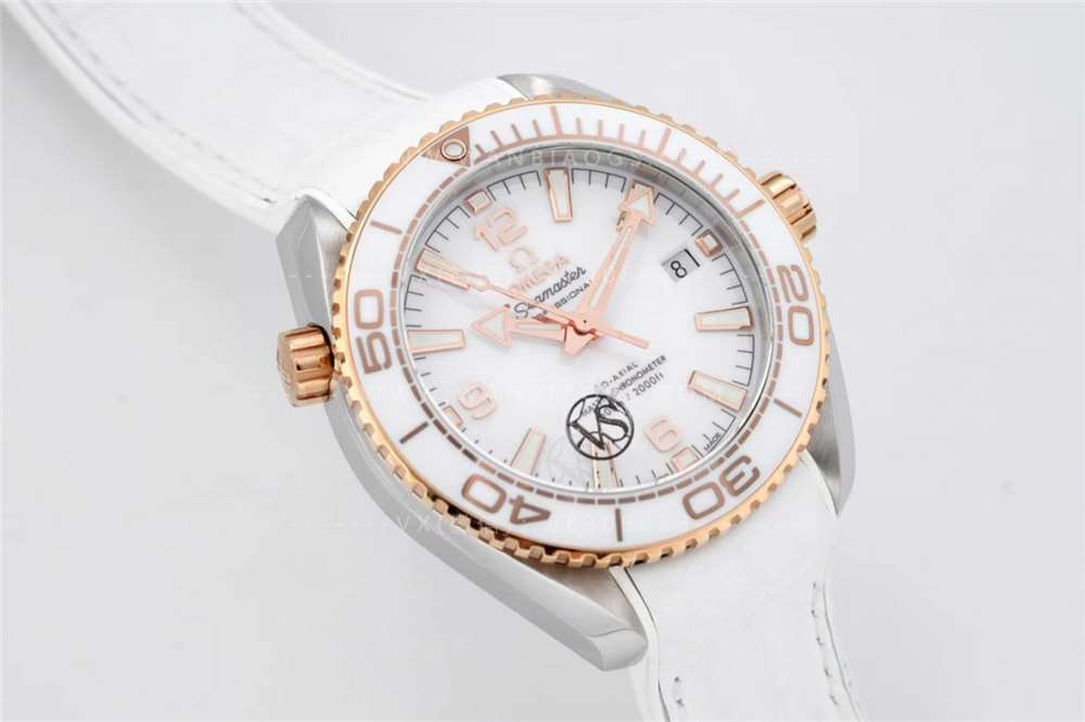 VS Factory Omega Seamaster Planet Ocean 600 iki renk rose gold «Kadın Dalış Saati» detaylı inceleme — 9. fotoğraf