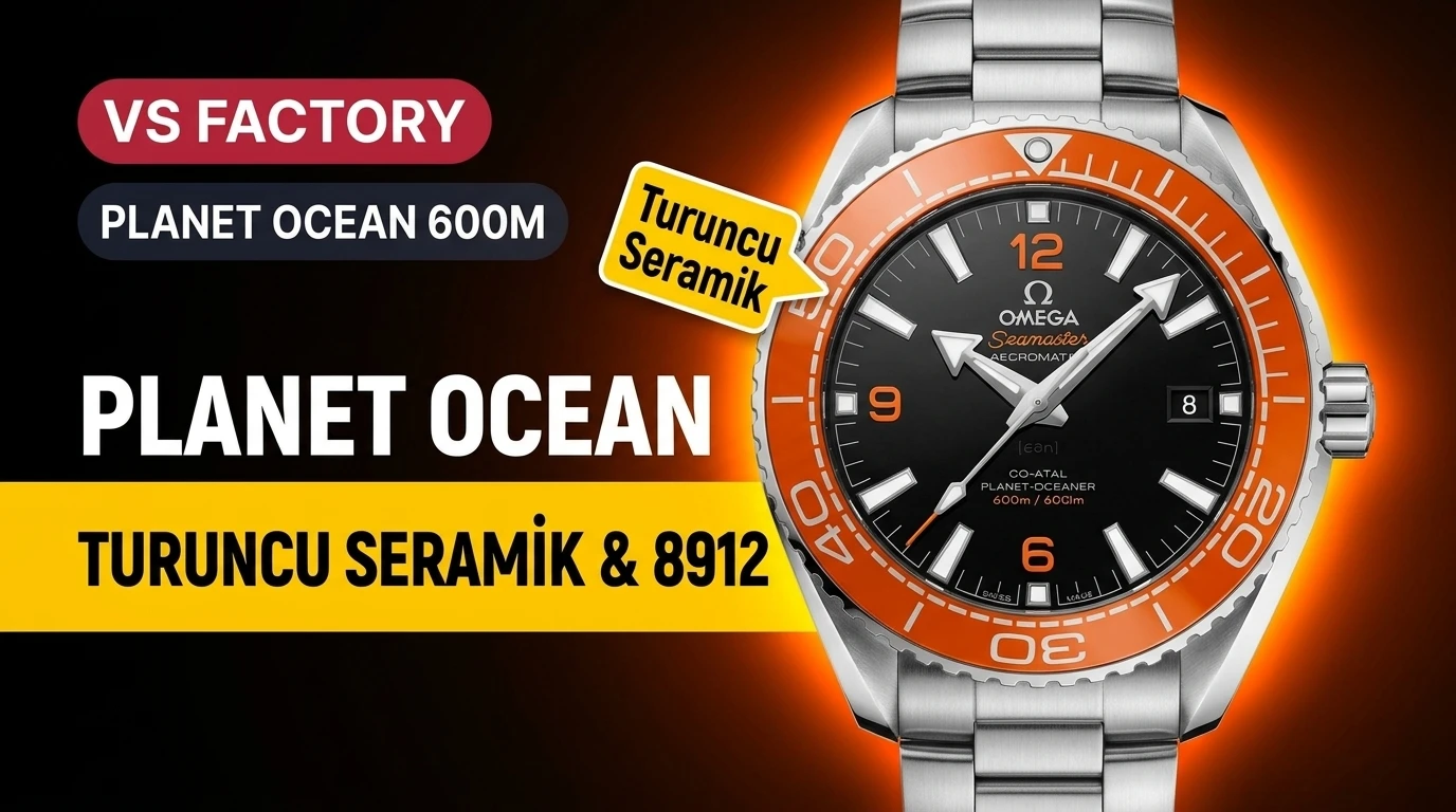 VS Factory Omega Seamaster Planet Ocean 600M Orange Keramik Bewertung