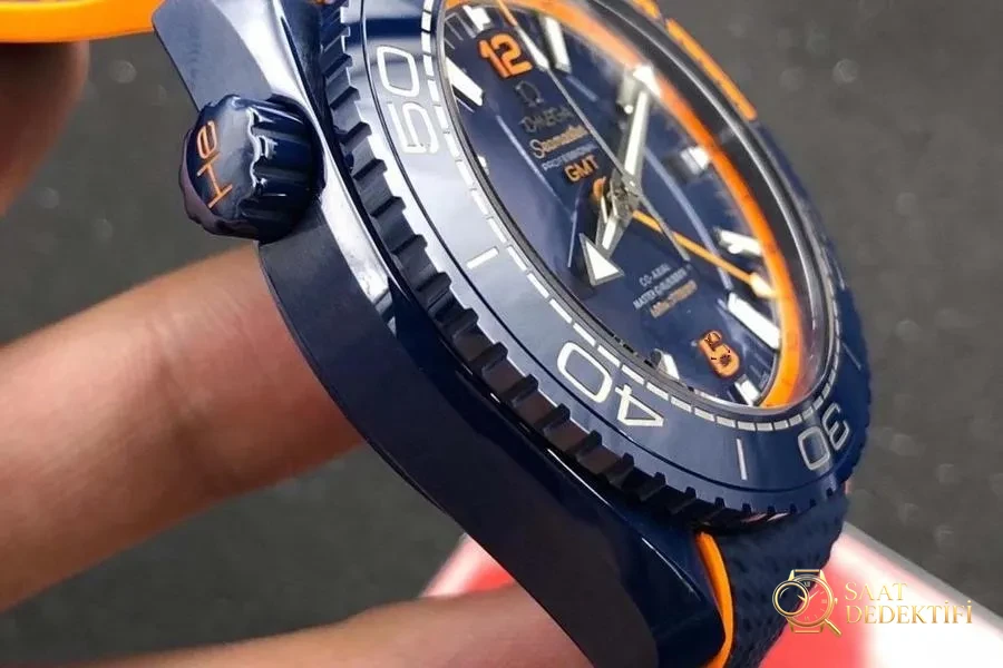 VS Factory Omega Seamaster Planet Ocean Deniz Mavisi kol saati incelemesi - Klips Kilidi ve Lazer Damgalar