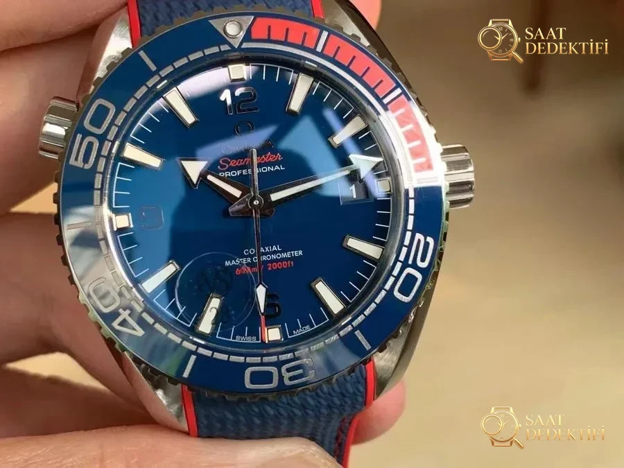 VS Factory Omega Seamaster Planet Ocean Pyeongchang 2018 Limited Edition (Cola Bezel) İnceleme - Makro Kadran ve İndeks İşçiliği