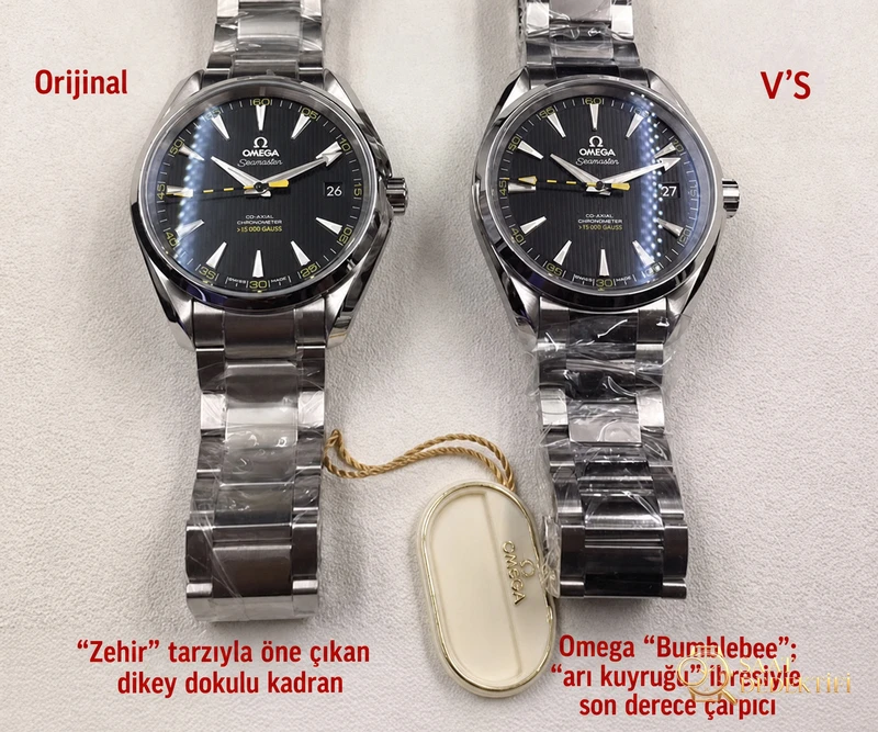 Omega VS Factory Replika Saat İncelemesi - Ön Görünüm ve Kasa Tasarımı