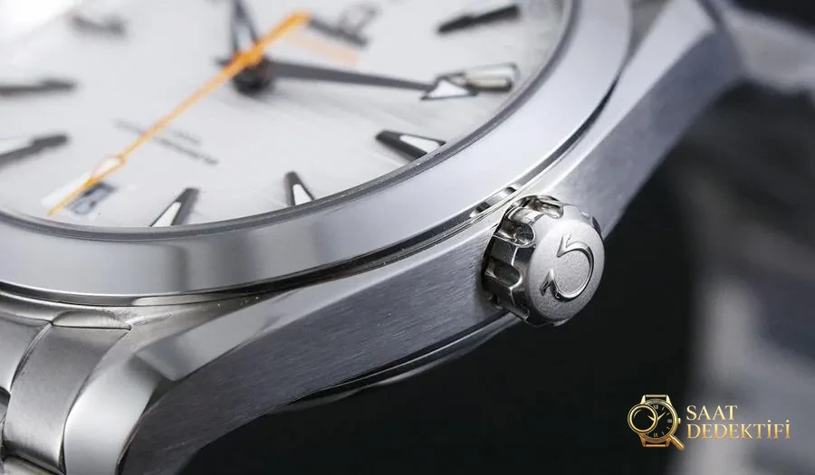 VS Factory Omega Seamaster serisi 150M teak beyaz kadran turuncu ibreli model saat incelemesi - Bilezik, Toka ve Klips Mekanizması