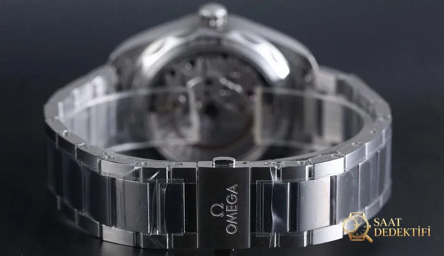 VS Factory Omega Seamaster serisi 150M teak beyaz kadran turuncu ibreli model saat incelemesi - Makro Kadran ve İndeks İşçiliği