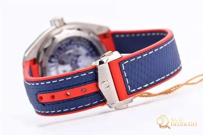 VS Factory Omega Seamaster serisi America's Cup "kırmızı-mavi-beyaz" replika kol saati incelemesi - görsel 6