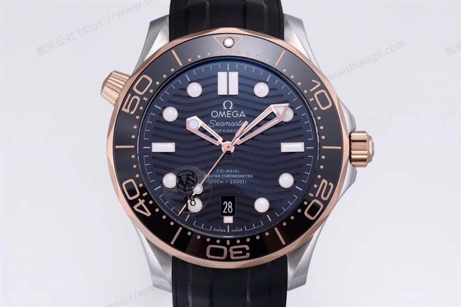 VS Factory Omega yeni Seamaster 300M (çift renk rose gold) saat incelemesi — 2. fotoğraf