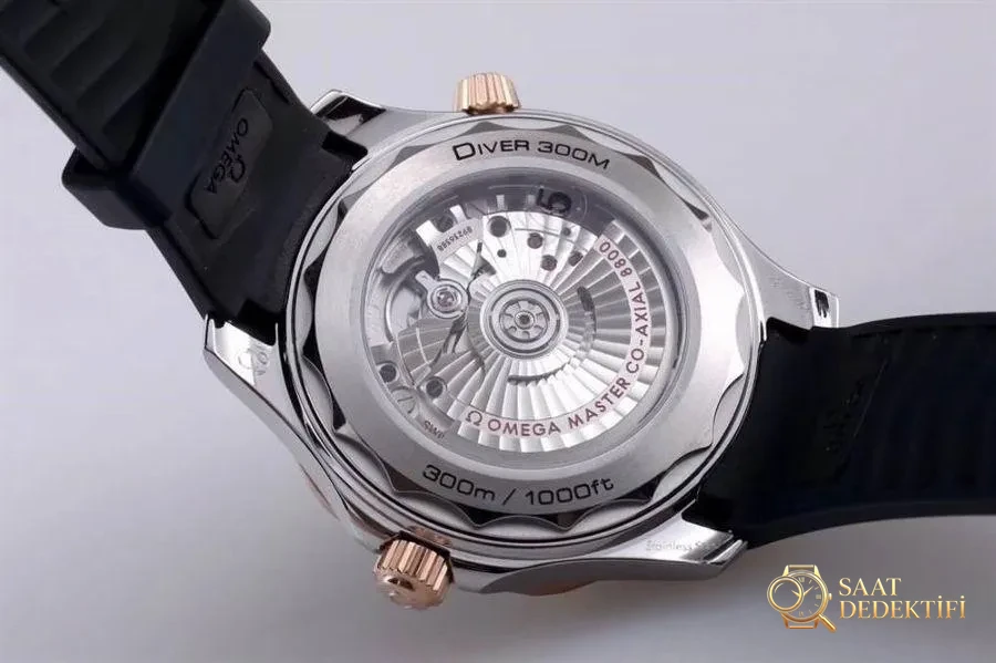 VS Factory Omega yeni Seamaster 300M (çift renk rose gold) saat incelemesi - Bilezik, Toka ve Klips Mekanizması