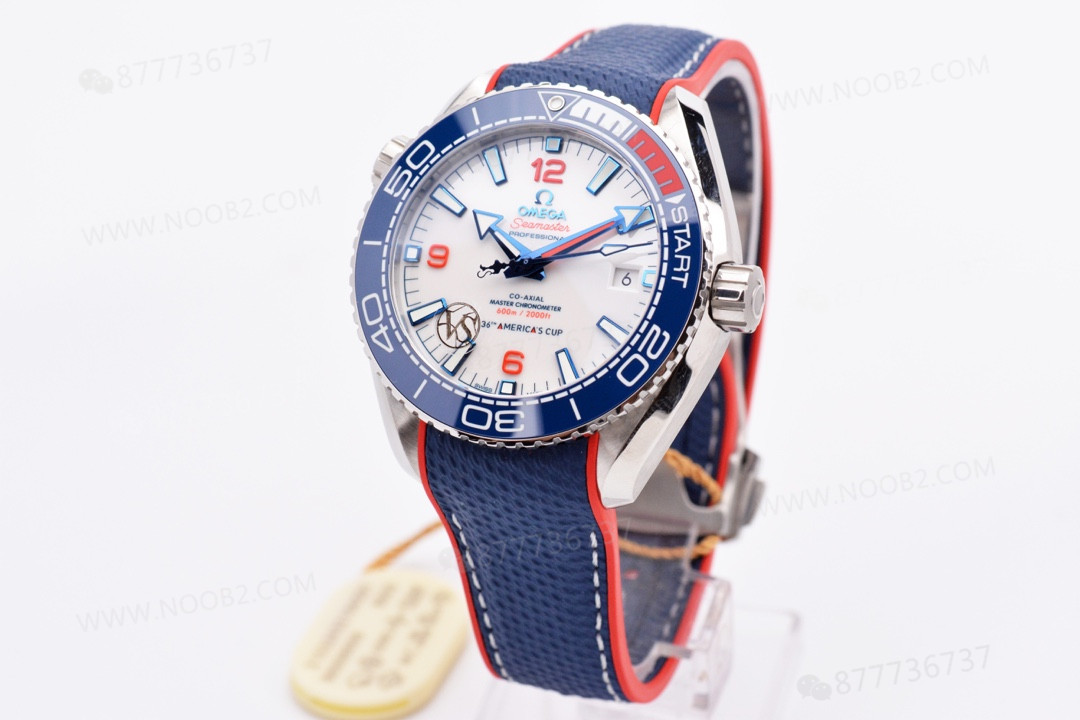 VS Factory Omega yeni Seamaster Planet Ocean 600M America's Cup replika saat incelemesi! — 2. fotoğraf