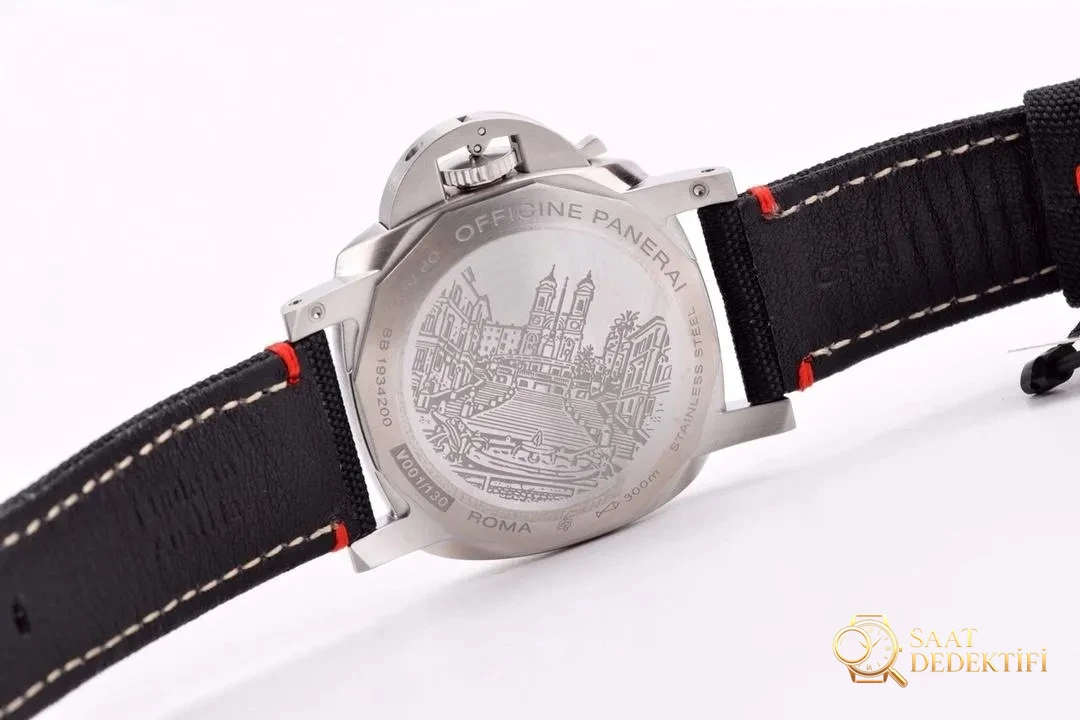 VS Factory Panerai 1025 Roma kasa arkası işçiliği nasıl? Kusuru var mı? - Fosfor ve Super-LumiNova Gece Görünümü
