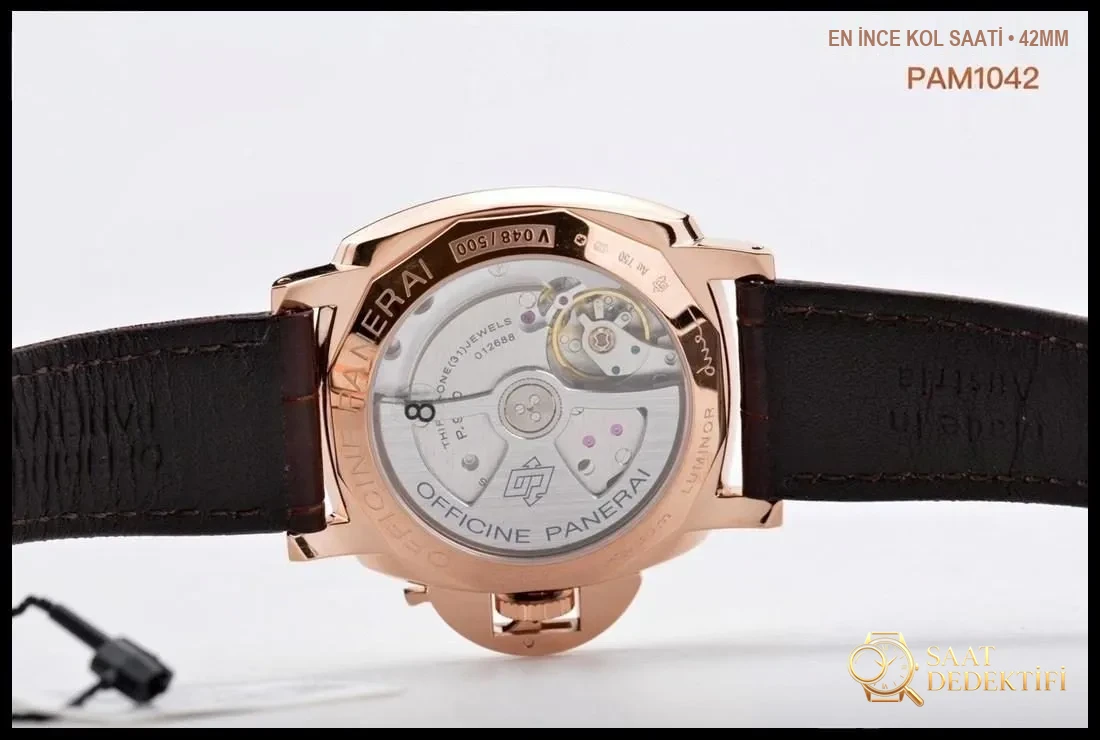 VS Factory Panerai 1042 küçükırmızı altın 42 mm replika kalitesi nasıl? - Bilekte Duruş ve Kasa Orantısı