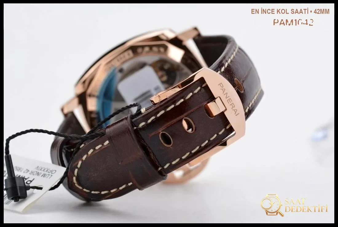 VS Factory Panerai 1042 küçükırmızı altın 42 mm replika kalitesi nasıl? - Fosfor ve Super-LumiNova Gece Görünümü