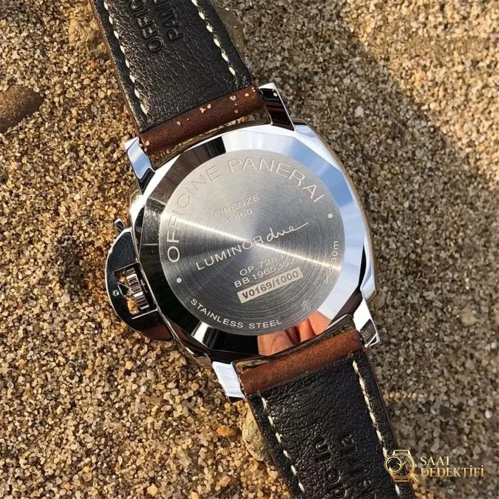 VS Factory Panerai 1046 «Süper İnce» 42 mm uniseks saat incelemesi - Makro Kadran ve İndeks İşçiliği