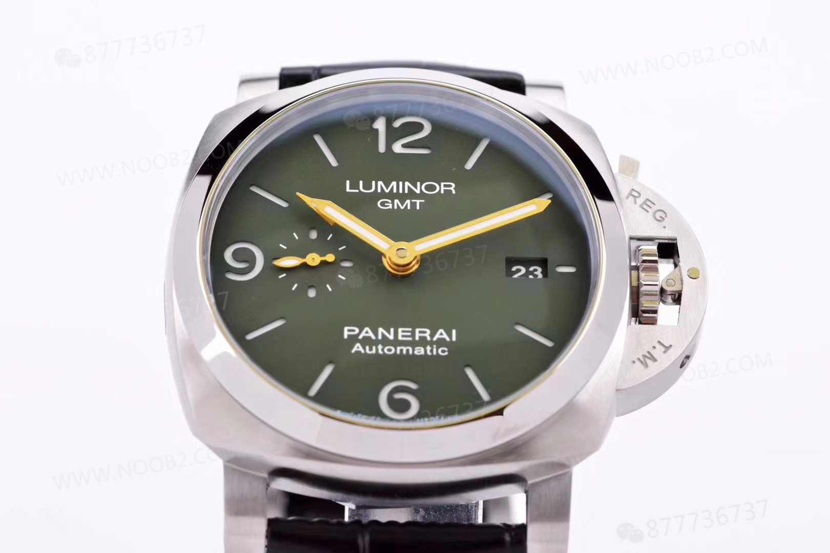 VS Factory Panerai 1056 altın akrepli askeri yeşil kadran: işçiliği nasıl, almaya değer mi? — 6. fotoğraf