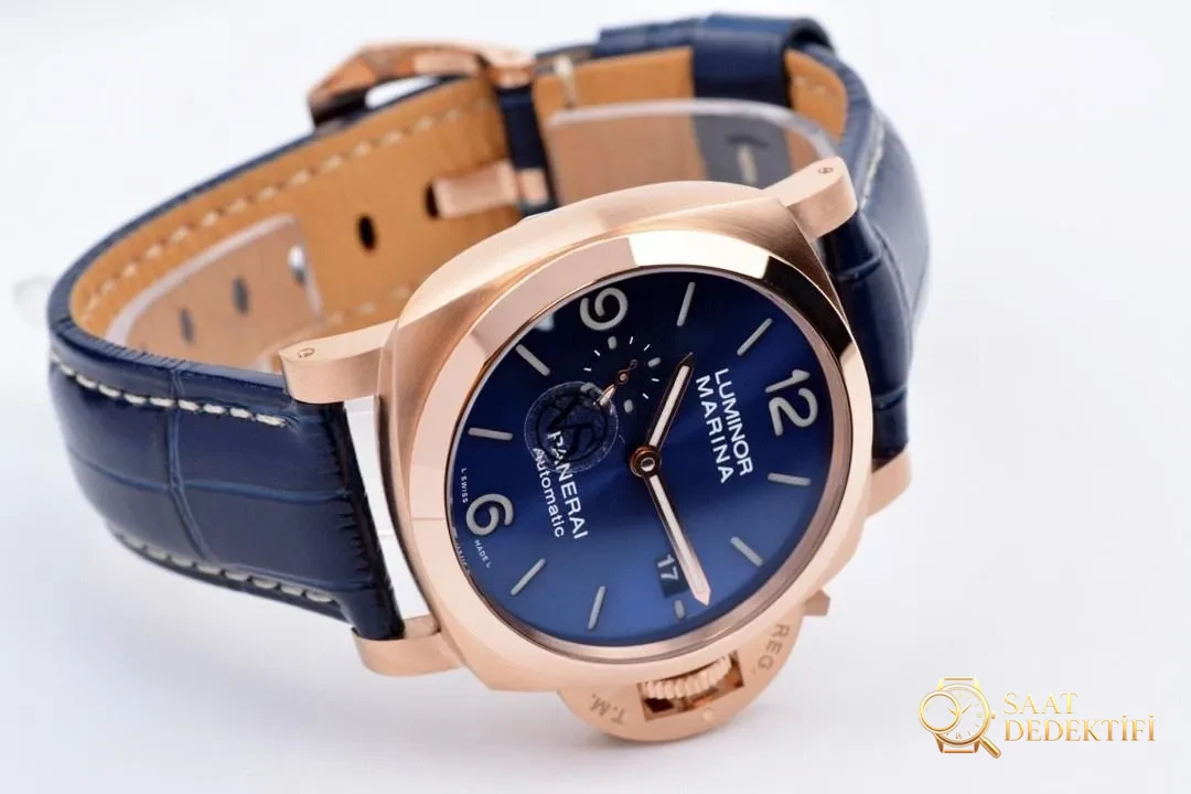 VS Factory Panerai 1112 Luminor Kırmızı Altın Kol Saati - Bilezik, Toka ve Klips Mekanizması
