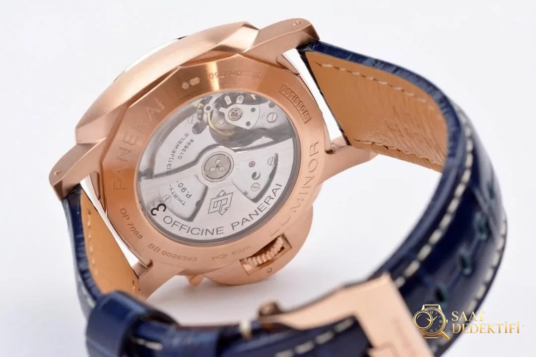 VS Factory Panerai 1112 Luminor Kırmızı Altın Kol Saati - Bilekte Duruş ve Kasa Orantısı