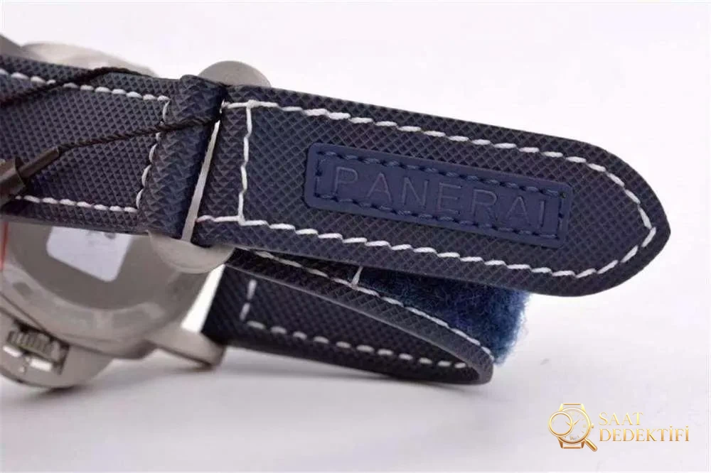 VS Factory Panerai 1117 «Super Lume Saat» İşçilik İncelemesi - Arka Kapak Gravür ve Seri Numarası