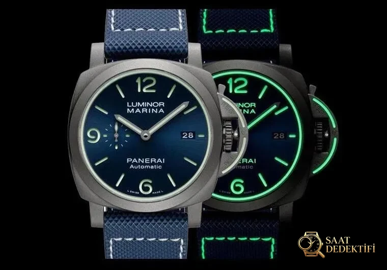 VS Factory Panerai 1117 Tam Lumeli Titanyum Kol Saati İncelemesi - Kadran Detayı ve Bezel İşçiliği