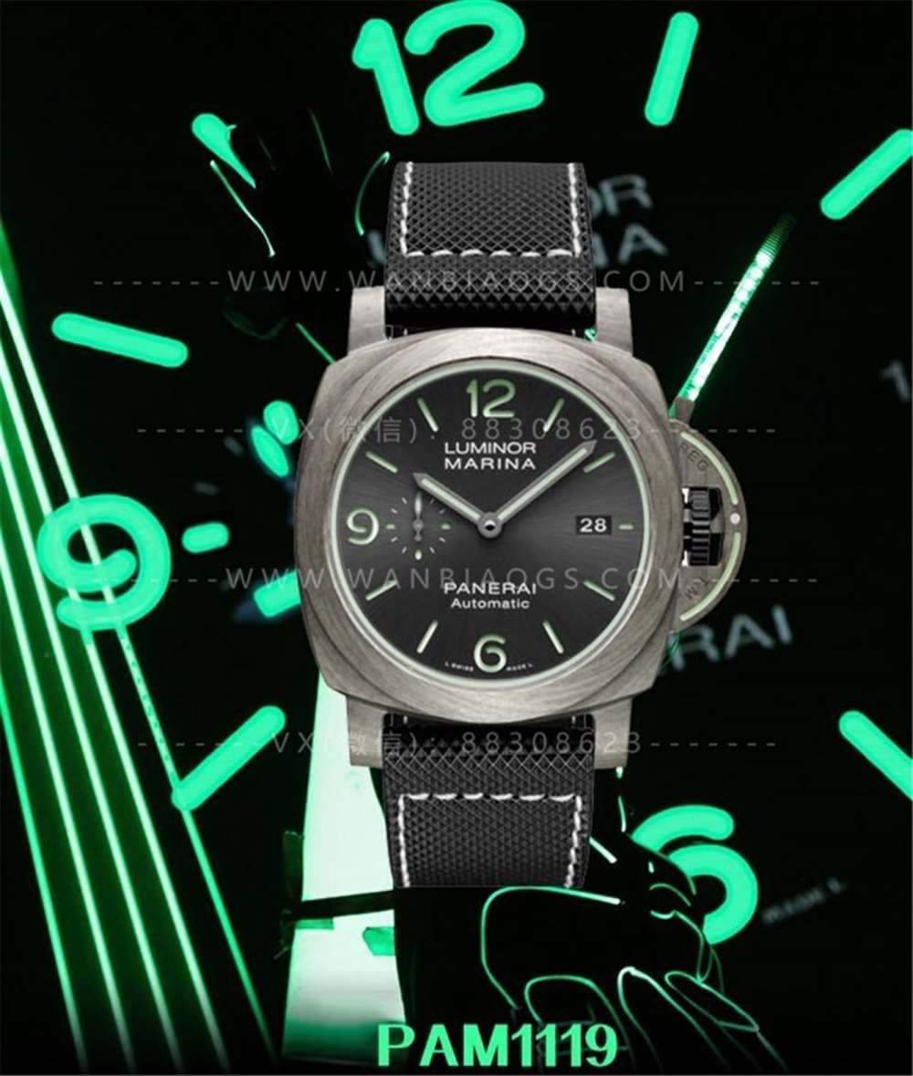 VS Factory Panerai 1119 Bazalt Fiber Kol Saati İncelemesi - Efsanevi Lume Klasiğine Saygı — 1. fotoğraf
