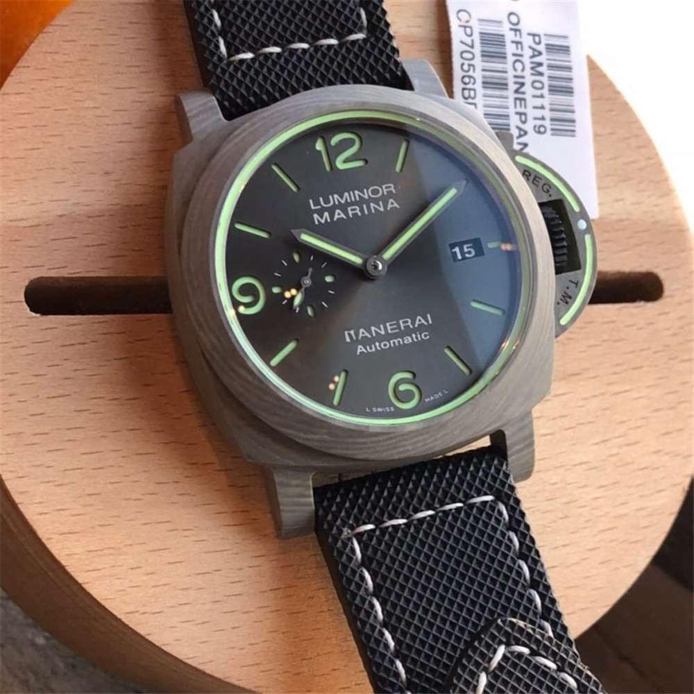 VS Factory Panerai 1119 Bazalt Fiber Kol Saati İncelemesi - Efsanevi Lume Klasiğine Saygı — 4. fotoğraf