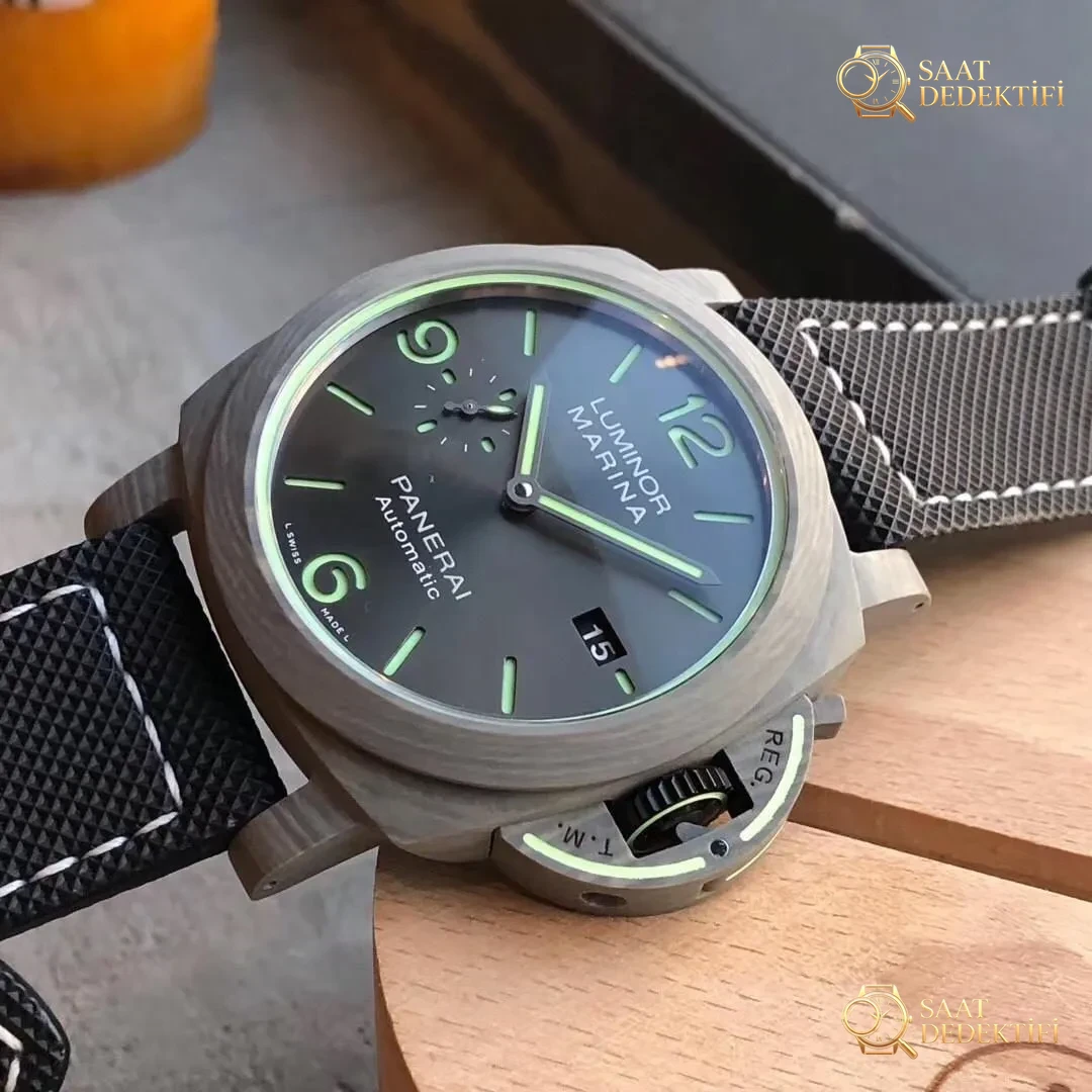 VS Factory Panerai 1119 bazalt karbon fiber saat ilk bakışta replika belli oluyor mu? - Bilezik, Toka ve Klips Mekanizması