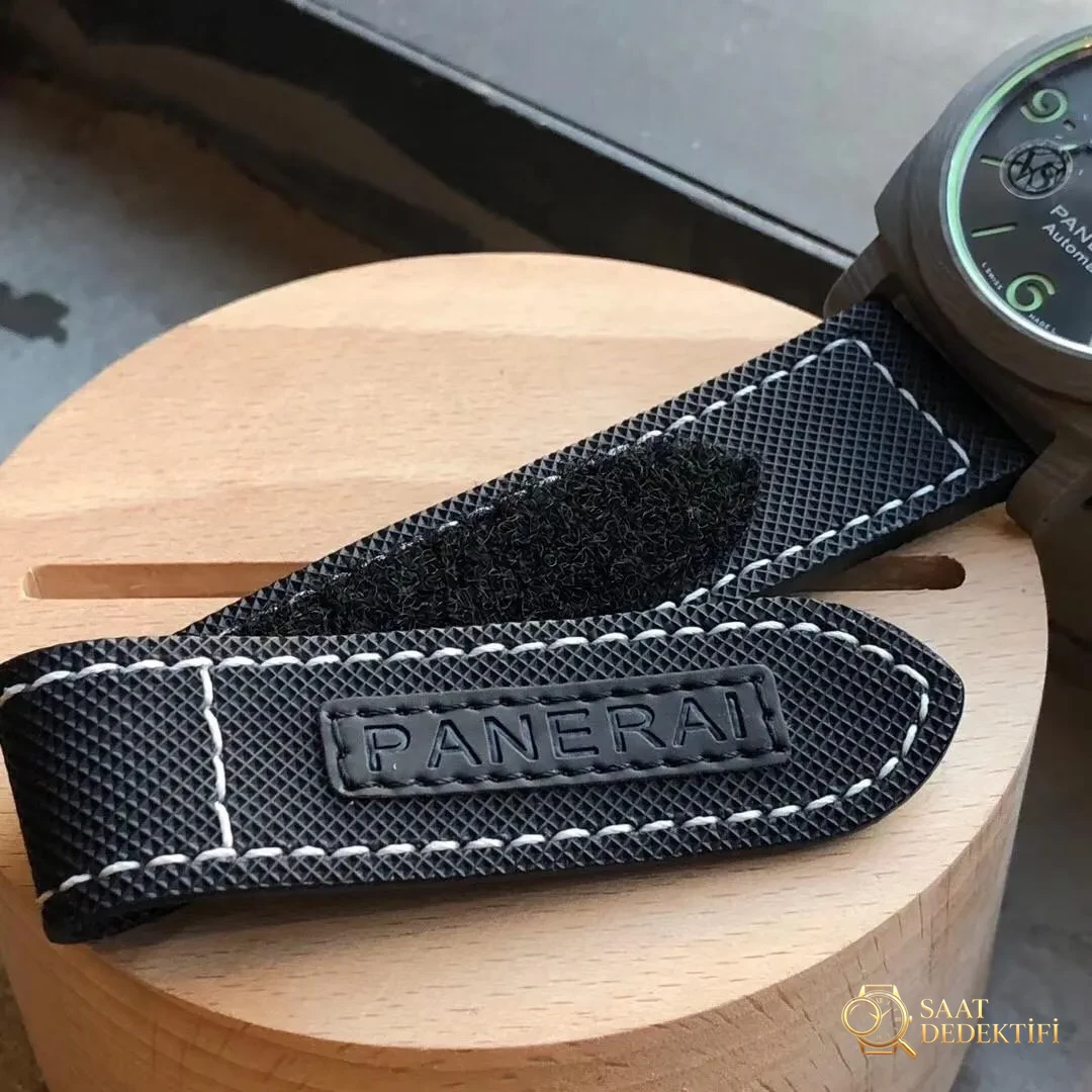 VS Factory Panerai 1119 bazalt karbon fiber saat ilk bakışta replika belli oluyor mu? - Mekanizma Zemberek ve Balans Detayı