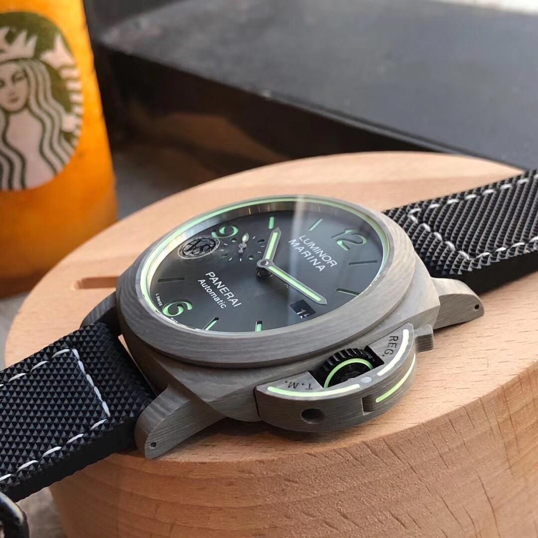 VS Factory Panerai 1119 Karbon Fiber Lume Saat — 8. fotoğraf