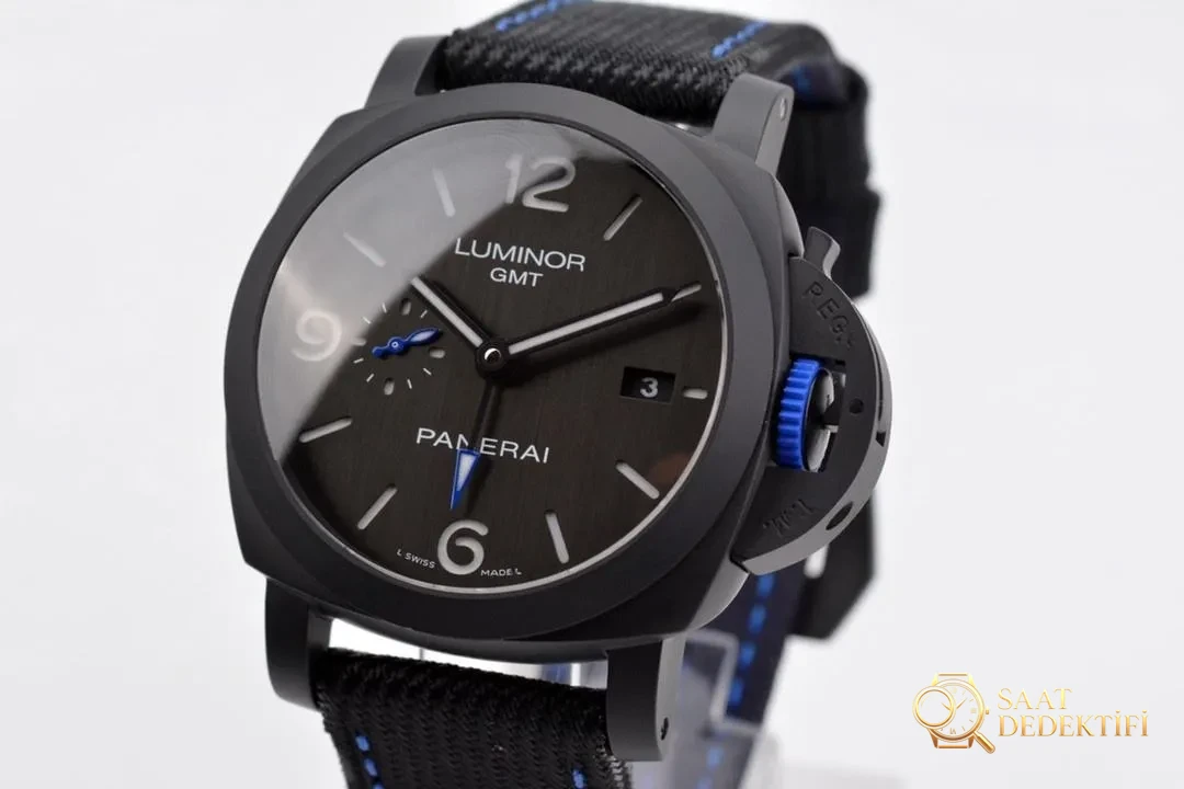 VS Factory Panerai 1176 Bucherer Blue Edition İşbirliği Versiyonu İncelemesi - Kasa Profili ve Kurma Kolu İncelemesi