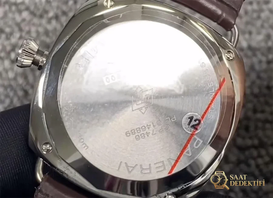 VS Factory Panerai 1292 replika saat satın almaya değer mi? - VS saat tavsiyesi - Kasa Profili ve Kurma Kolu İncelemesi