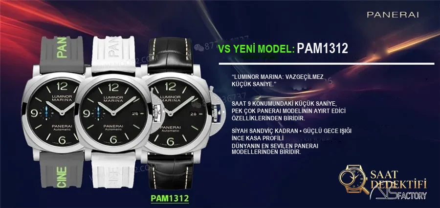 Panerai Luminor Marina 1312 VS Factory İncelemesi - Ön Görünüm ve Kasa Tasarımı