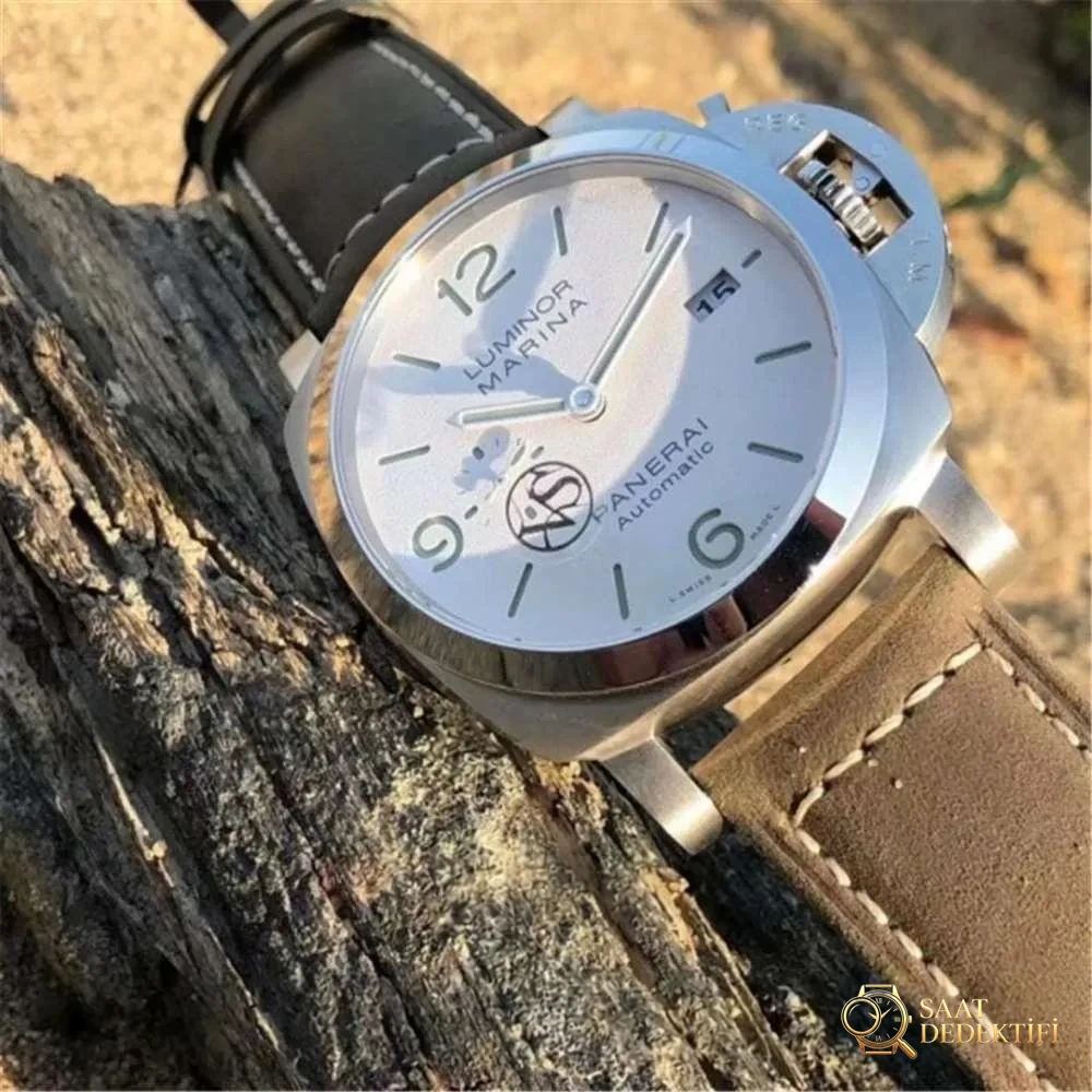 VS Factory Panerai 1314 «Beyaz Prens» minimalizm ruhlu kol saati - Klips Kilidi ve Lazer Damgalar